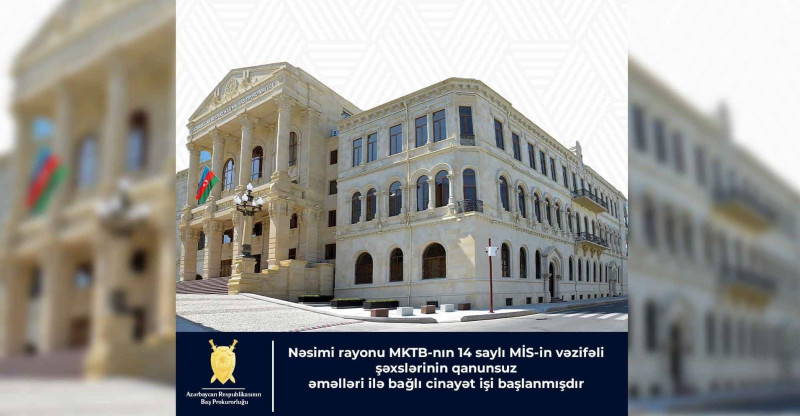 Nəsimi: 14 saylı mənzil istismar sahəsinin vəzifəli şəxslər cinayət işi açılıb