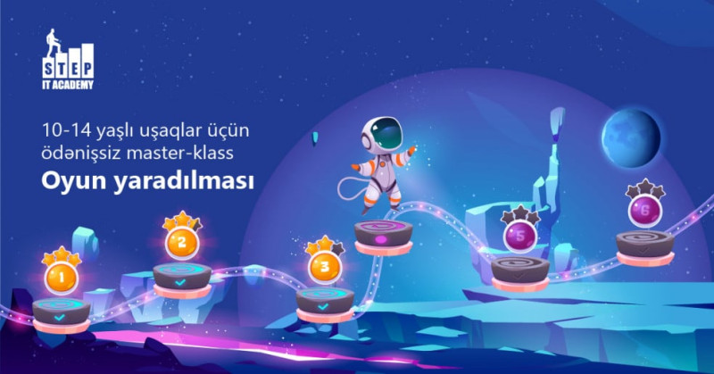 Bakıda uşaqlar üçün Oyun yaradılması adlı master-klass keçiriləcək