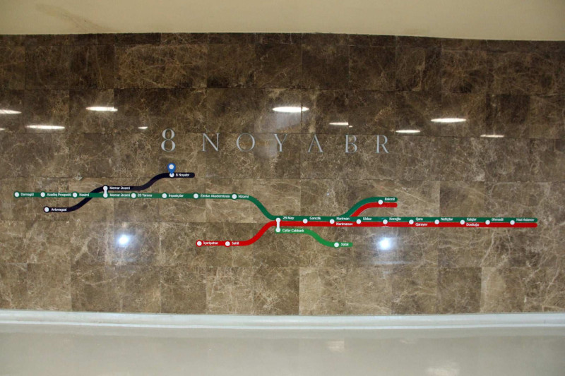 Bakıda gələcəkdə 51 metro stansiya tikiləcək