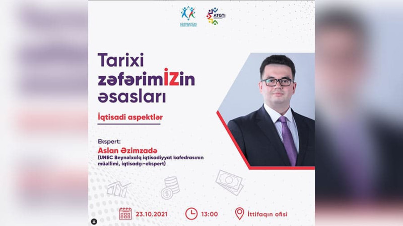 “Tarixi zəfərimİZin əsasları” layihəsi çərçivəsində gənclərlə görüş keçiriləcək