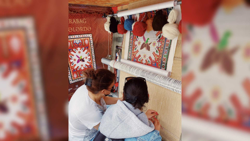 Bakı sakinləri Qarabağ xalçasına ilmə ata biləcəklər