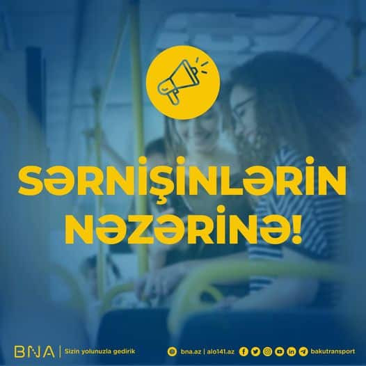 85 saylı marşrutun hərəkət sxemi müvəqqəti dəyişdirilir