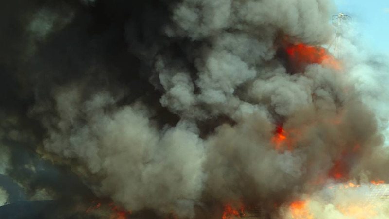 Paytaxtın Nərimanov rayonunda yanğın başlayıb