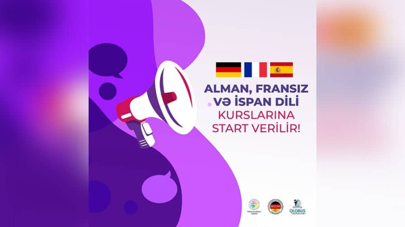 Asan Könüllülər üçün Bakıda ödənişsiz ispan, alman və fransız dili kursları təşkil olunacaq