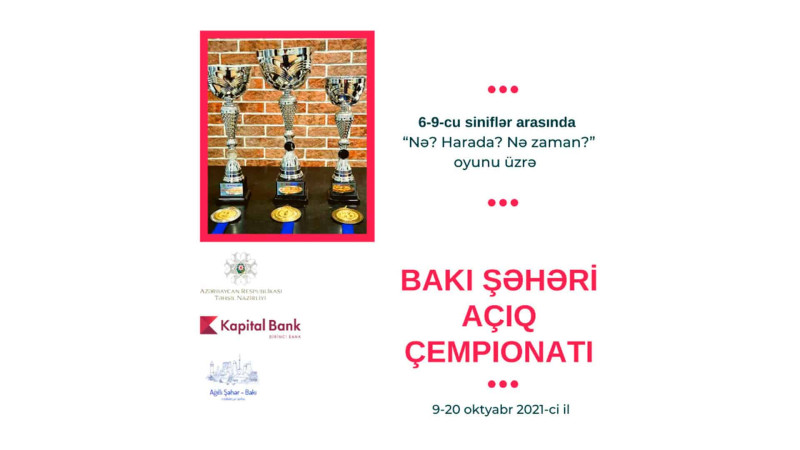 Bakıda VI-IX siniflər arasında musabiqəyə start verilir