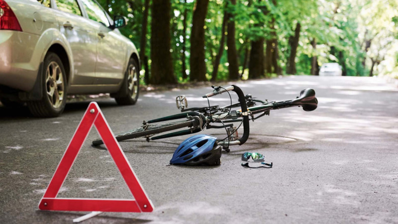 Velosipedçini vuran sürücü tapılaraq saxlanılıb