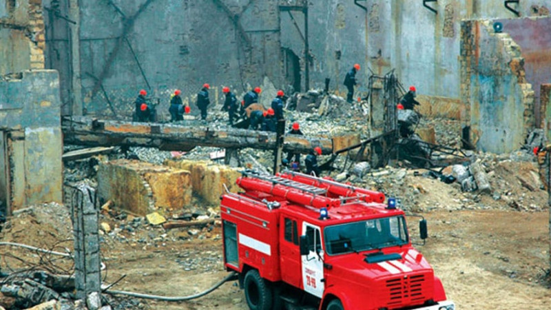 Bakıda yanğın baş verib