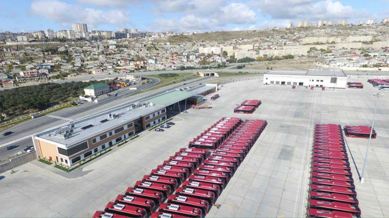 Bakıya yeni sərnişin avtobusları gətirilir