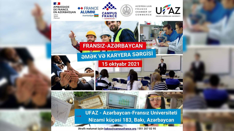 Bakıda Fransada oxumaq və işləmək istəyənlər üçün sərgi təşkil olunacaq