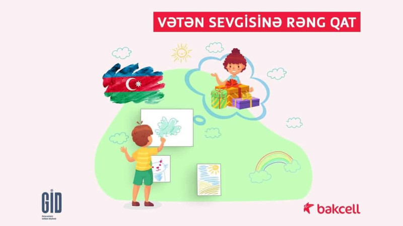 Bakıda “Vətən sevgisinə rəng qat!” şüarı altında rəsm müsabiqəsi keçiriləcək