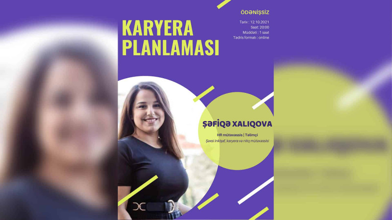 Bakıda ödənişsiz vebinar keçiriləcək