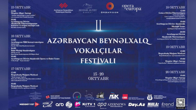 Dünya vokalistləri Bakıda bir araya gələcək