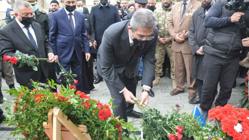 Qaradağ rayonunda 2 şəhidin anım günü keçirilib