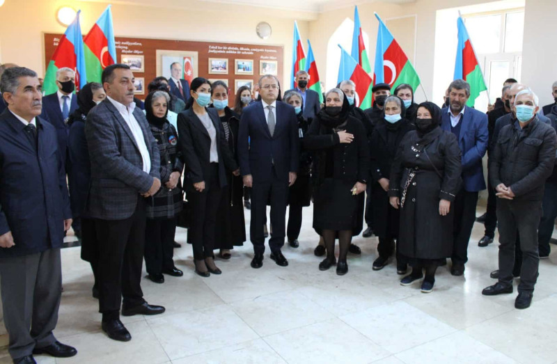 Səbail rayonunda Vətən müharibəsi şəhidinin adı əbədiləşdirilib