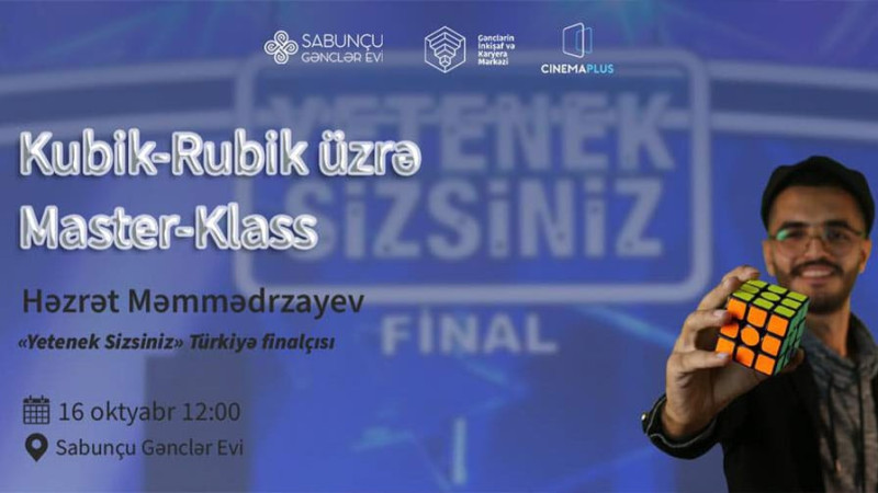 “Yetenek Sizsiniz Türkiye” yarışmasının finalçısı Bakıda master-klass keçəcək
