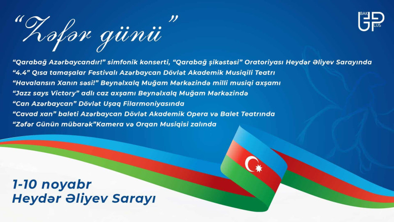 “Zəfər günü”nə həsr olunmuş silsilə tədbirlərin siyahısını təqdim edirik