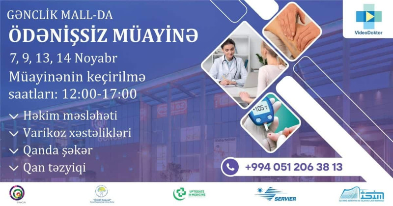 Bakıda ödənişsiz həkim məsləhəti almaq mümkün olacaq