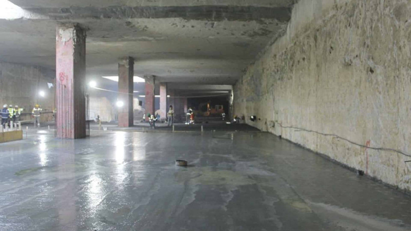 Yeni tikilən metronun inşasının birinci mərhələsi davam edir