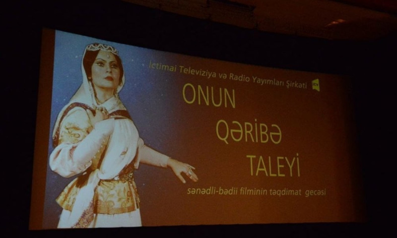 Nizami Kino Mərkəzində Amaliya Pənahovaya həsr edilmiş film nümayiş olunub