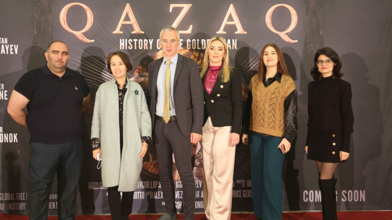 Bakıda Qazaxıstanın birinci Prezidenti haqqında çəkilmiş filmin təqdimatı keçirilib