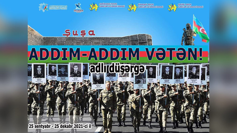 Bakıda “Addım - addım Vətən” adlı düşərgəsinə start veriləcək