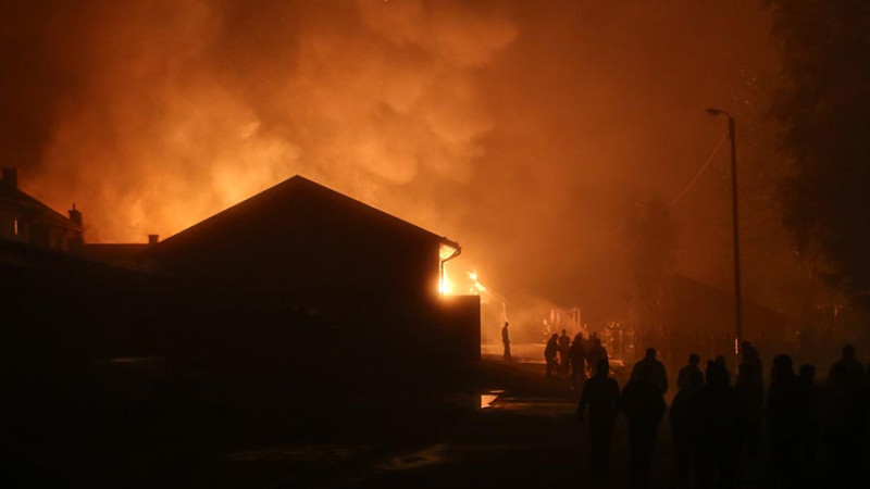 Xətai rayonunda yanğın baş verib