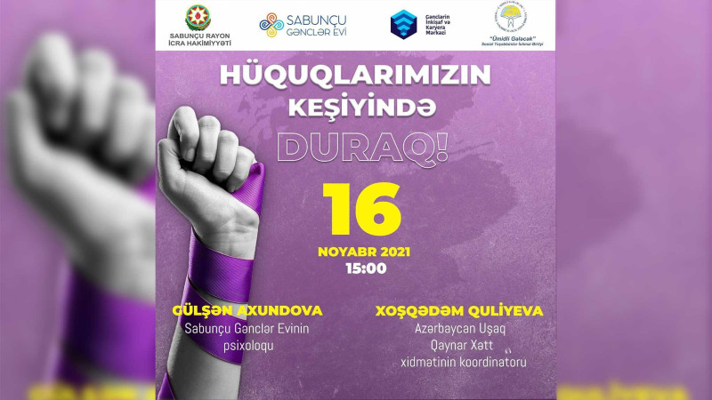 Bakıda uşaq hüquqları mövzusunda maarifləndirici tədbir keçiriləcək