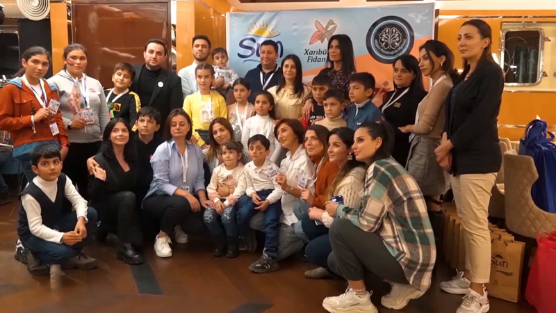 Bölgələrdəki şəhid övladlarına Bakıya tur təşkil edilib