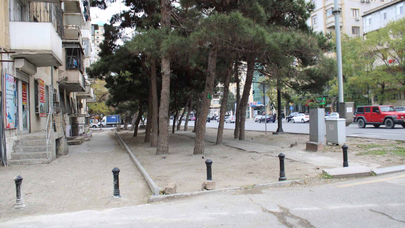 Yasamal rayonunda abadlıq işləri aparılır
