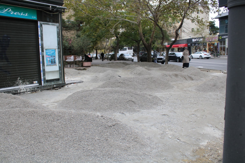 Yasamal rayonunda abadlasdırma işləri davam etdirilir