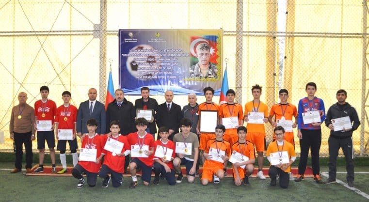 Nərimanov rayonunda Vətən Müharibəsi şəhidin adına mini futbol turniri təşkil olunub