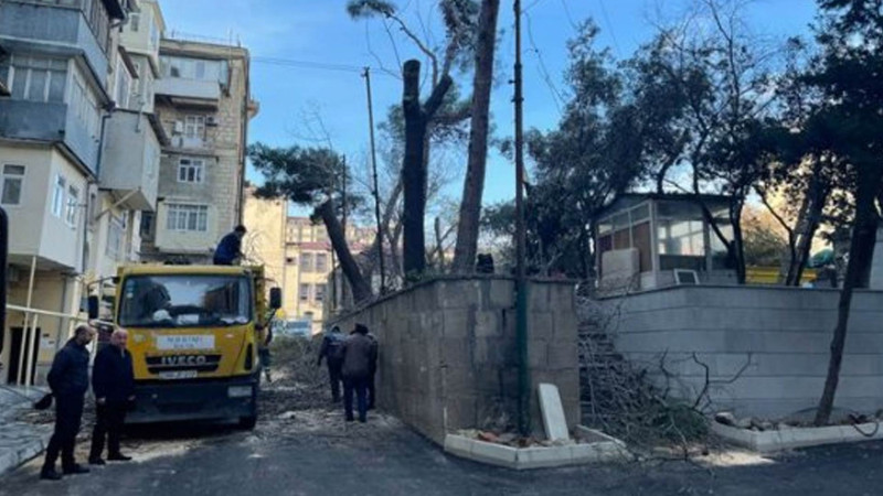 Bakının Nəsimi rayonunda aparılan silsilə yenidənqurma tədbirləri davam edir