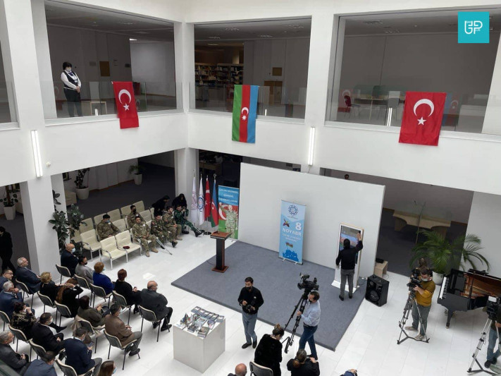 Bakıda “Zəfər günü” Mərkəzi Elmi Kitabxanada qeyd olunub