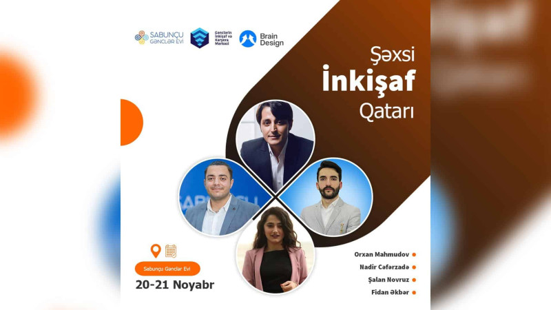 Bakıda gənclərin şəxsi inkişafına yönəlmiş layihə keçiriləcək