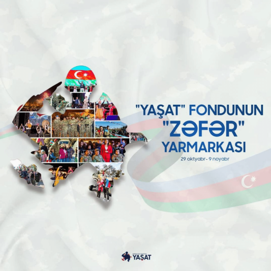 Zəfər yarmarkasında 64 min manatdan çox pul yığılıb