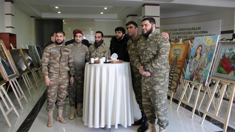 Bakıda Vətən müharibəsinə həsr olunmuş sərginin açılışı olub