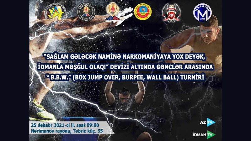 Nərimanov rayonunda “Narkomaniyaya YOX deyək, idmanla məşğul olaq! adlı turnir təşkil olunub