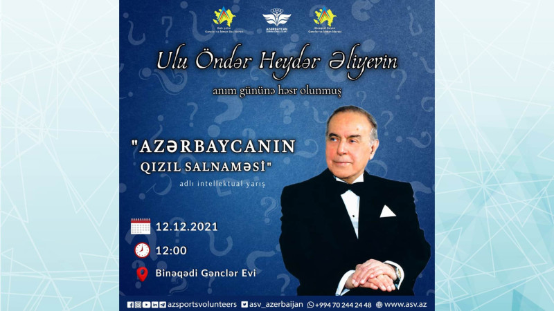 Binəqədi Gənclər Evində Nə? Harda? Nə zaman? intellektual yarışı keçiriləcək