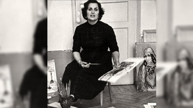 İlk azərbaycanlı peşəkar qadın rəssam: Maral Rəhmanzadə