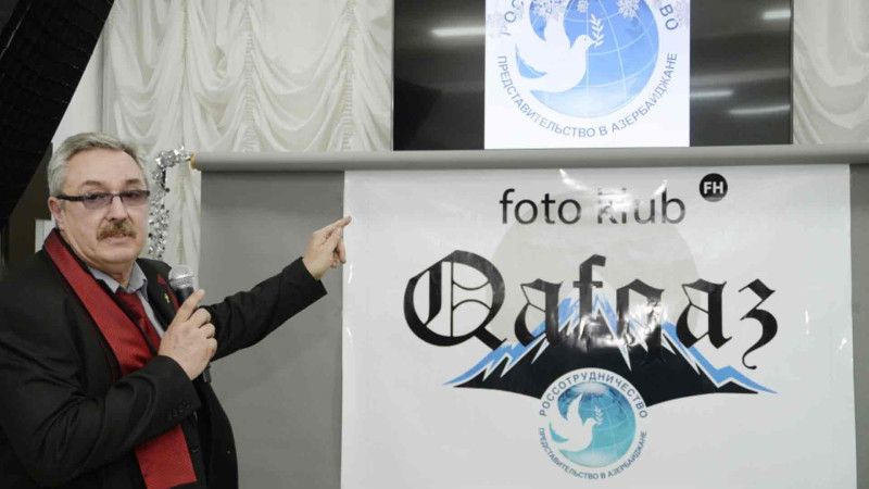 Bakıda “Qafqaz” beynəlxalq fotoklubunun açılışı olub