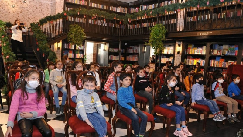 Bakıda uşaqlar üçün Yeni il şənliyi keçirilib