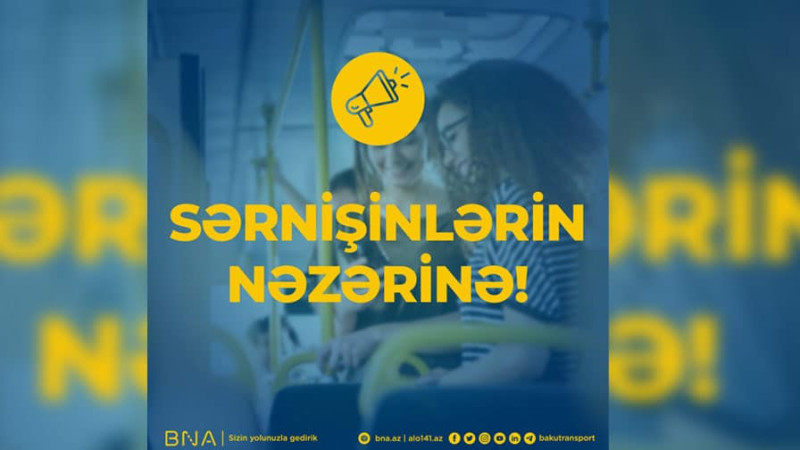 Sabah Bakıda bəzi avtobusların hərəkət istiqaməti dəyişəcək