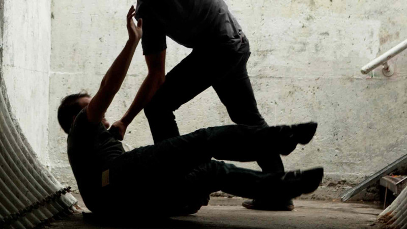 Bakıda sürücülər arasında dava düşdü, iş polisə gedib çıxdı