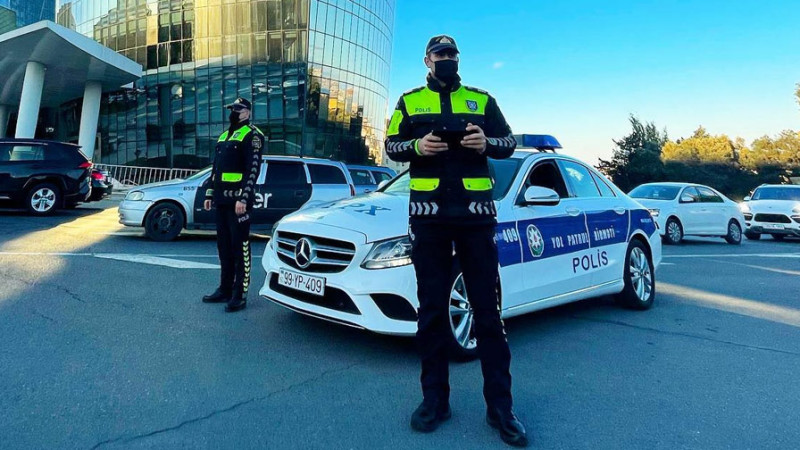 Yol Polisi hava şəraiti ilə əlaqədar hərəkət iştirakçılarına müraciət edib