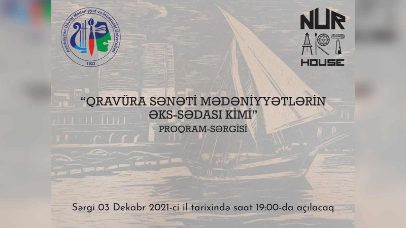 Bakıda qravüra sənətinə həsr olunmuş sərgi keçiriləcək