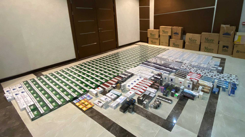 Bakıda 115.720 ədəd aksiz markasız siqaret aşkarlanıb