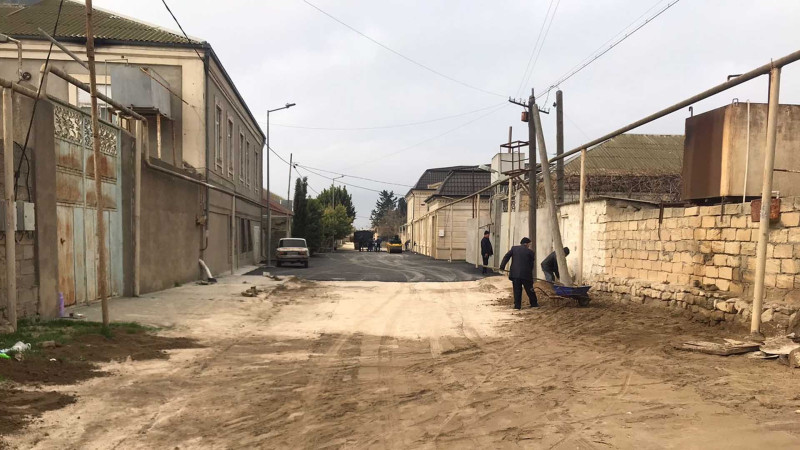 Sabunçu rayonunda yenidənqurma işləri aparılır