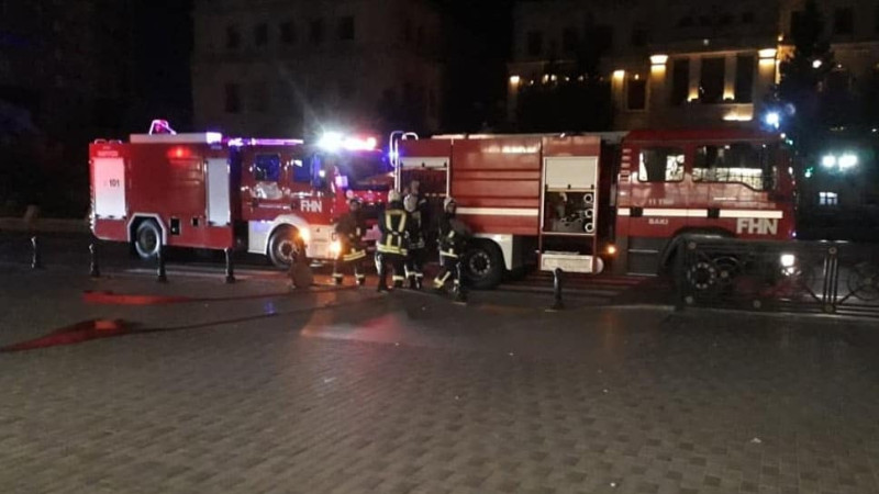 Bakı metrosunda “yanğın” söndürülüb