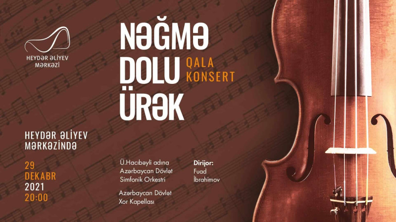 Heydər Əliyev Mərkəzindən musiqisevərlərə yeni il hədiyyəsi: simfonik konsert keçiriləcək