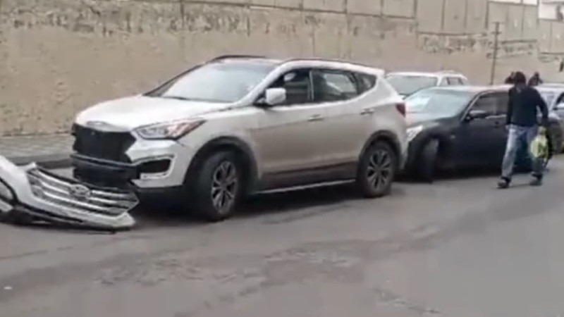 Bakıda zəncirvari qəza olub